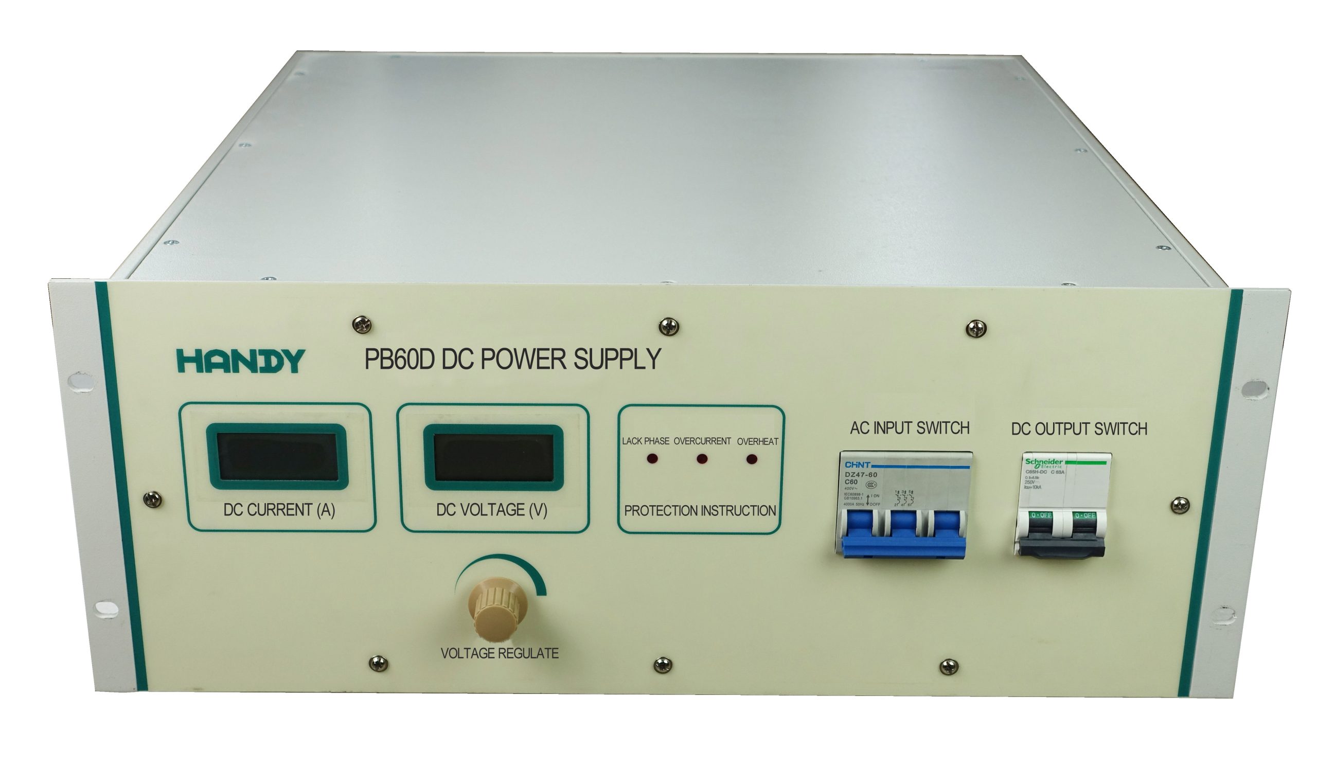 PB60D主机正面英文 PB60D Circuit Breaker control power supply - Image 1