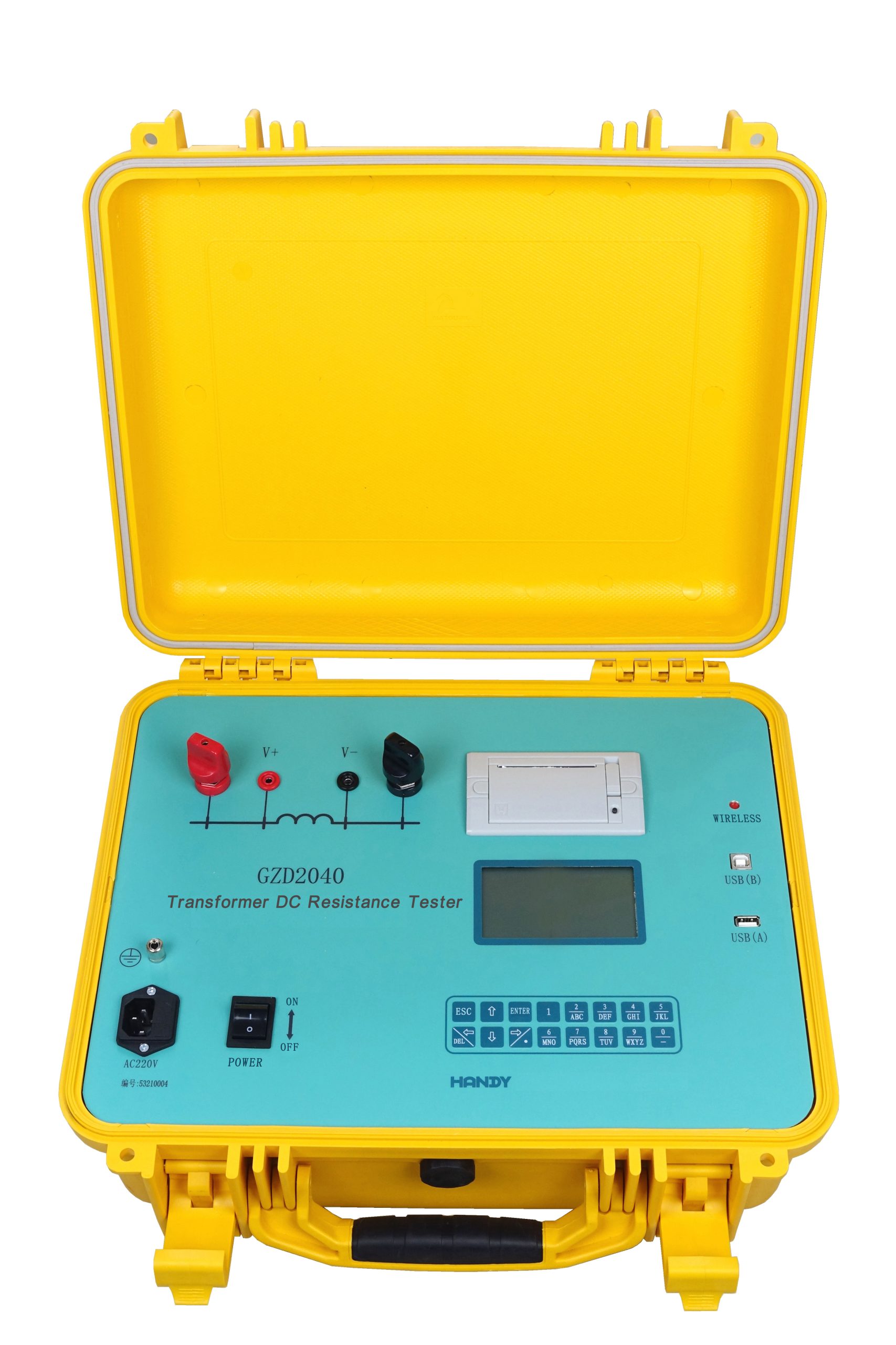 GZD2040英文 GZD2040 Transformer DC Resistance Tester - Image 1